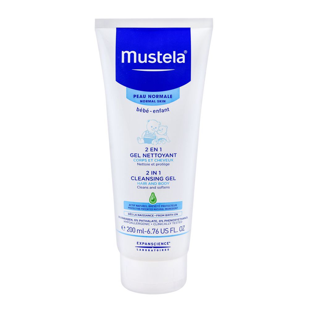 Mustela Men Cool Shower Gel 200ml
