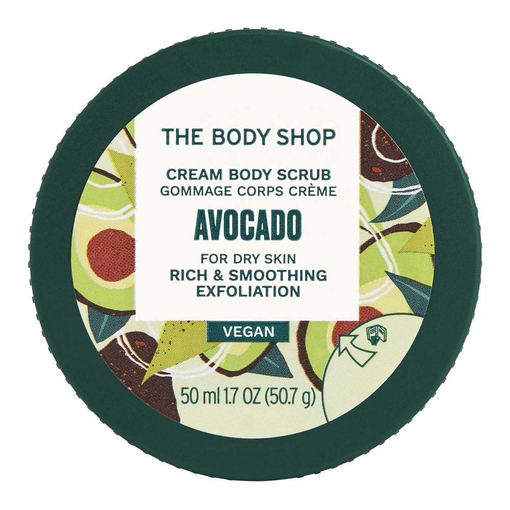 THE BODY SHOP BODY SCRUB AVOCADO 50ML