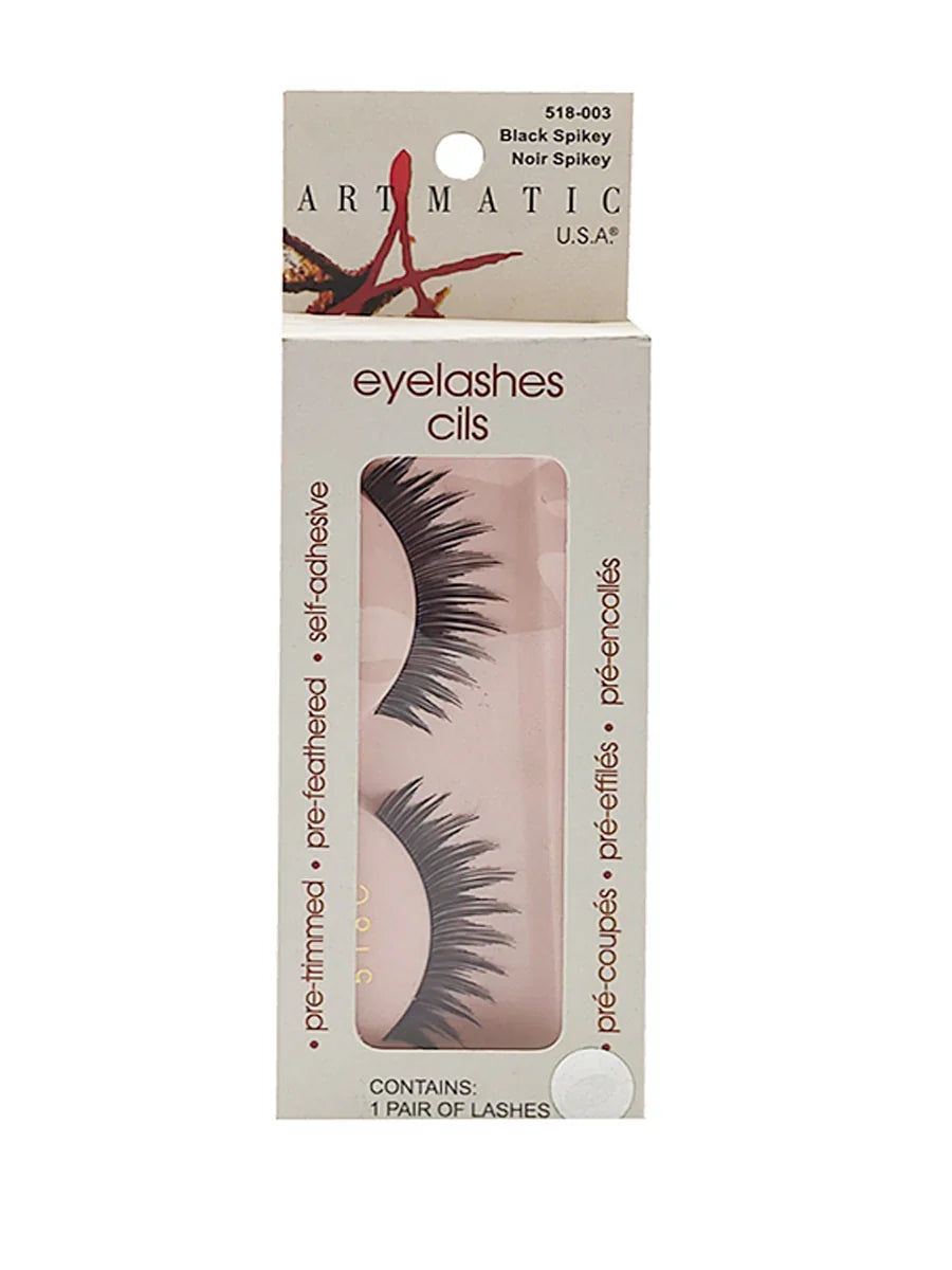 ARTMATIC EYELASHES CILS BLACK NOIR SPIKEY 518 003