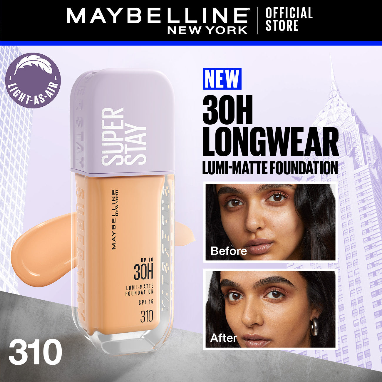 Maybelline Super Stay Luminate (330) Foundation