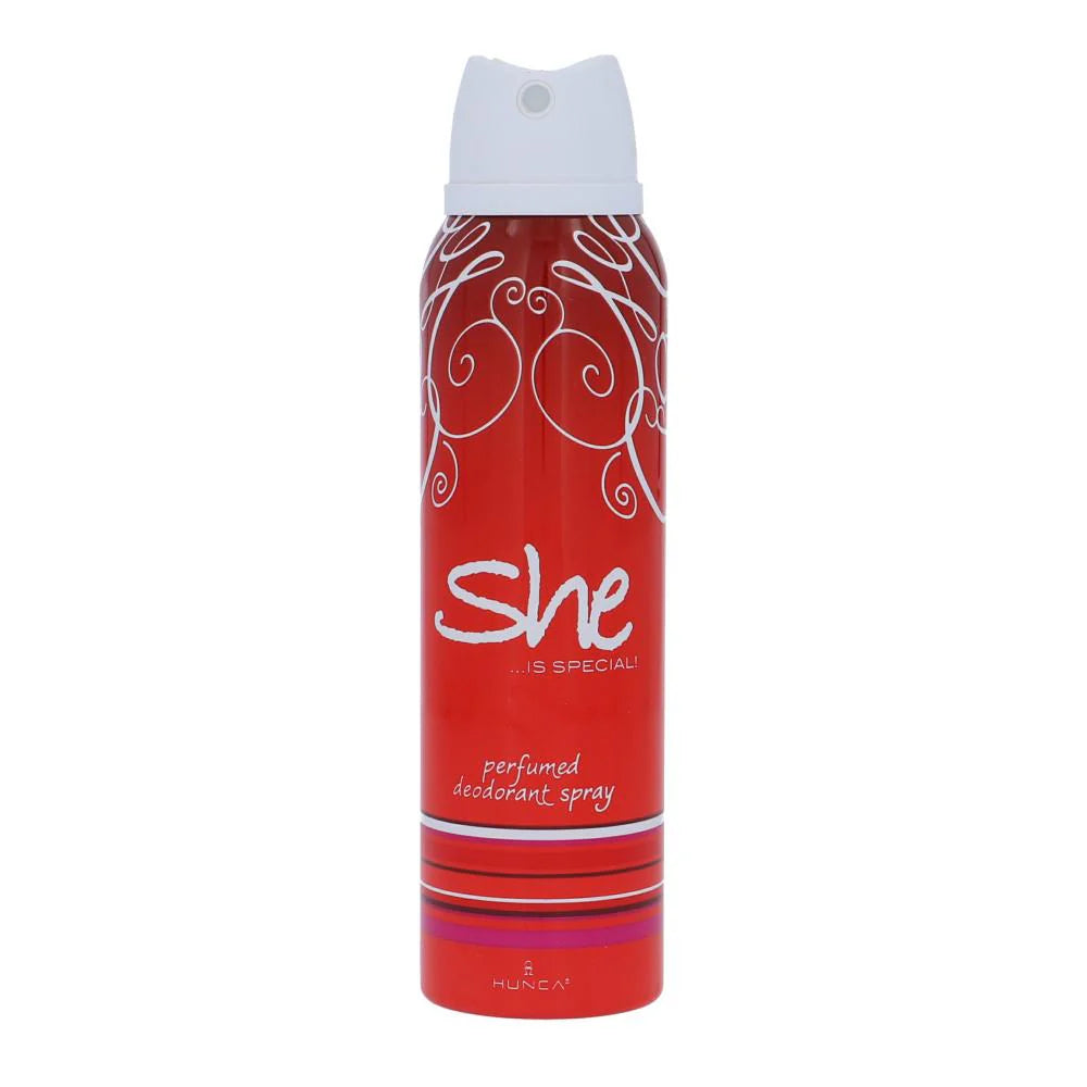 SHE IS SPECIAL RED DEODRANT WOMEN BODY SPRAY 150ML