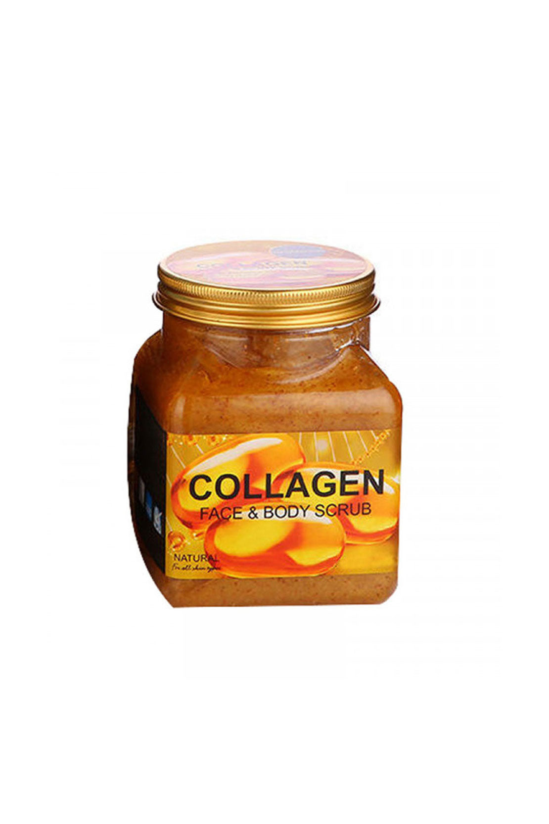 WOKALI WKL618 COLLAGEN FACE&BODY SCRUB 350ML
