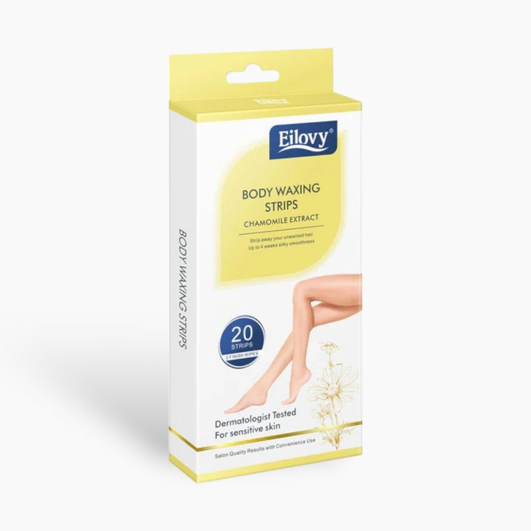 EILOVY CHAMOMILE BODY WAX STRIPS 20+2S