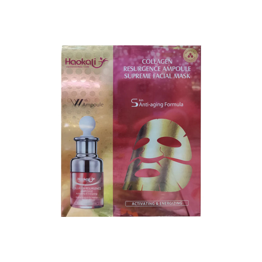 HAOKALI COLLAGEN RESURGENCE AMPOULE 3003 MASK 1PC 30ML