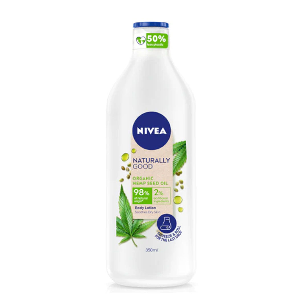 NIVEA BODY NATURALLY GOOD HEMP LOTION 350ML
