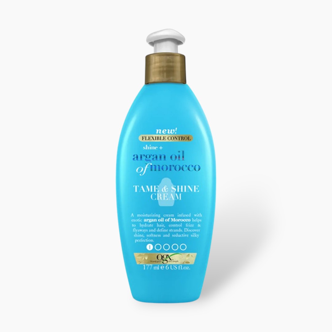 OGX ARGAN OIL TAME & SHINE HAIR CREAM 177ML