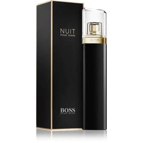 HUGO BOSS NUIT FEMME EDT 75ML (WITHOUT SHRINK WRAP )
