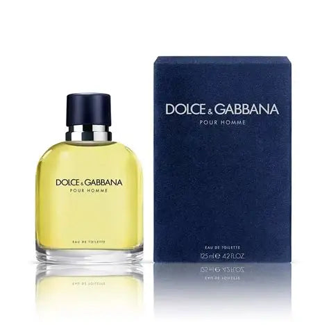 DOLCE & GABBANA POUR HOMME EDT 125ML (WITHOUT SHRINK WRAP )