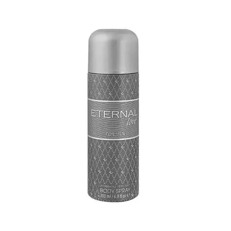 ETERNAL LOVE (30357)(30356)GRAY BODY SPRAY 200ML