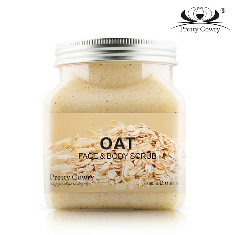 PRETTY COWRY OAT FACE & BODY SCRUB#8144 350ML
