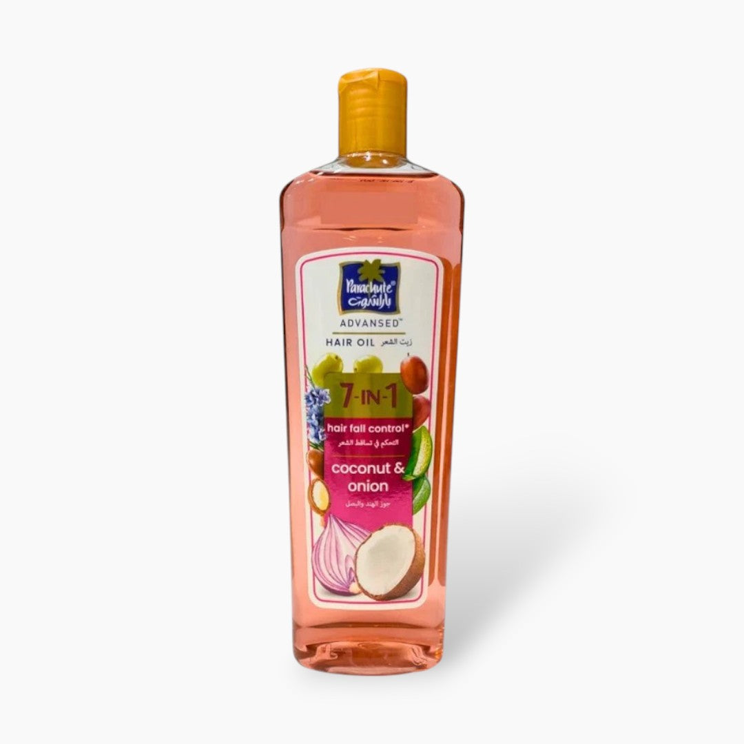 Parachute 7 In 1 Hair fall Control Coconut & Onion Hair Oil 180ml