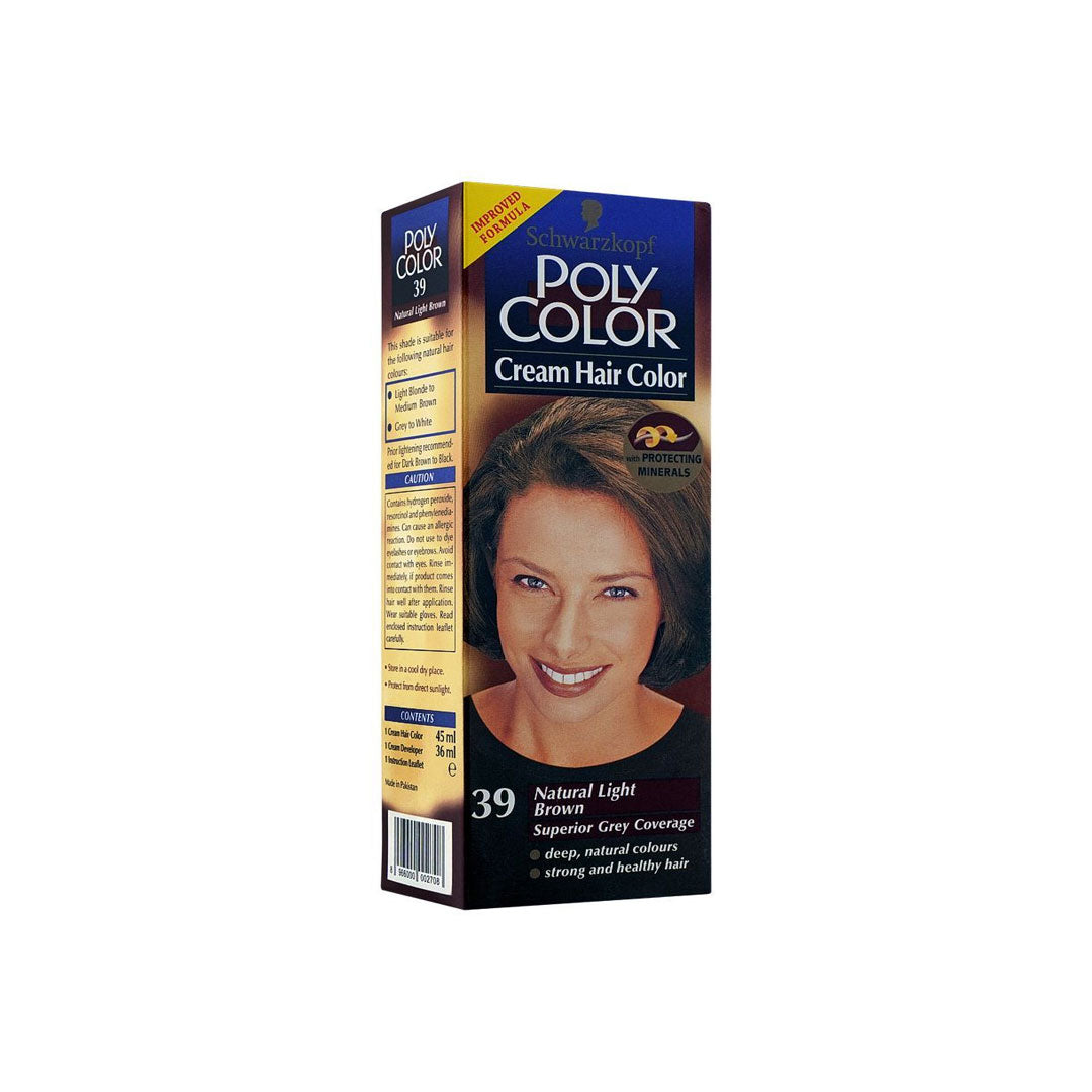 POLY COLOR NO.39 CREAM HAIR COLOR 45ML+36ML
