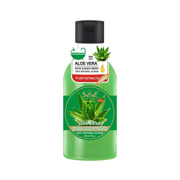 PREETY COWRY ALOWERA FACE & BODY WASH 300ML