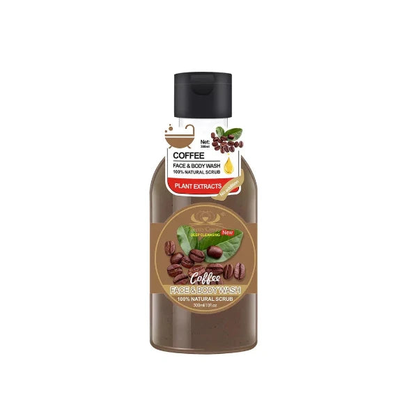 PREETY COWRY COFFEE FACE & BODY WASH 300ML