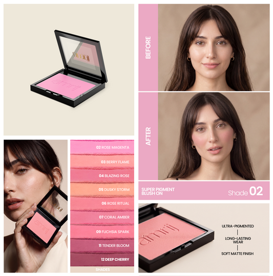AMRIJ BLUSH ON SUPER PIGMENT