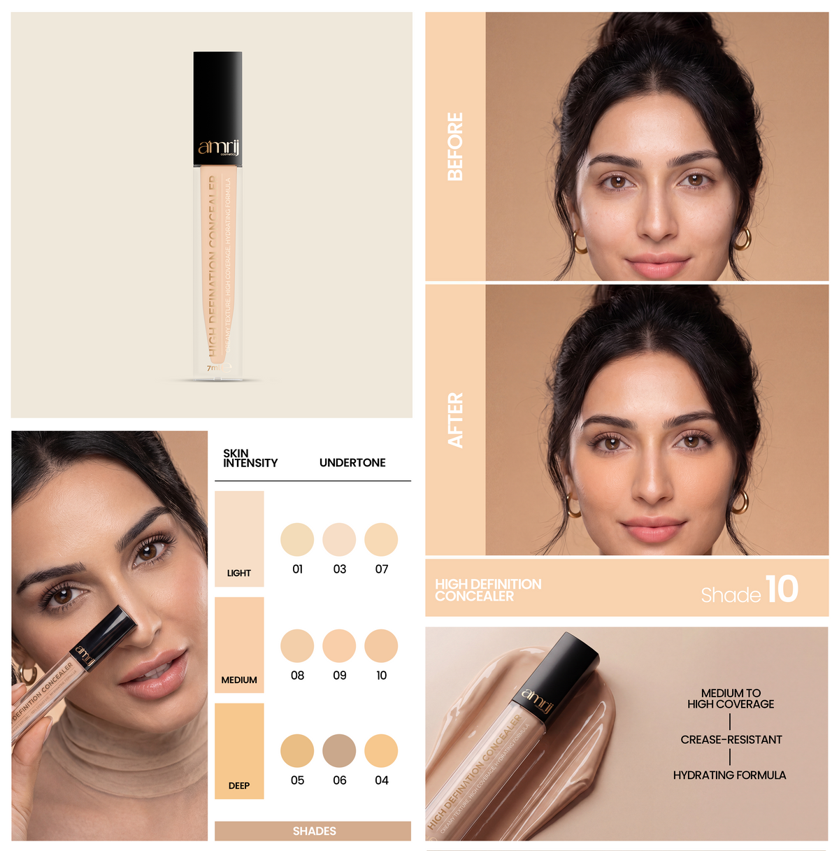 AMRIJ CONCEALER HIGH DEFINITION