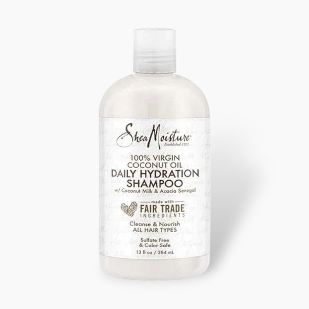 SHEA MOISTURE VIRGIN COCO OIL D-HYD SHAMPOO 384ML