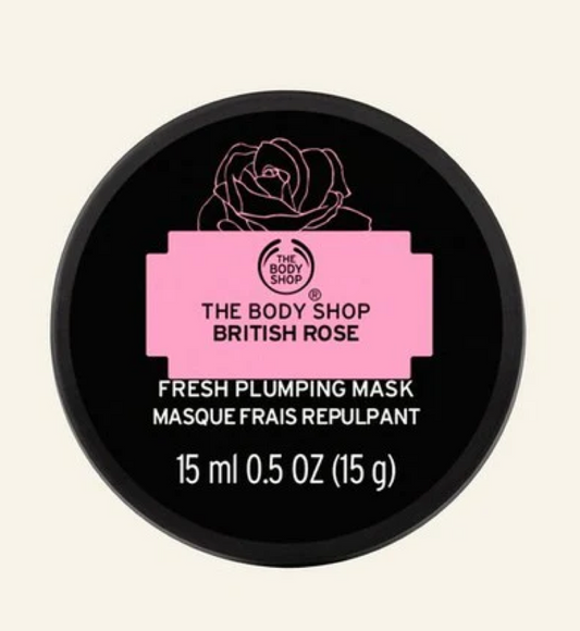 Body Shop British Rose Fresh Plumping Face Mask 15ml
