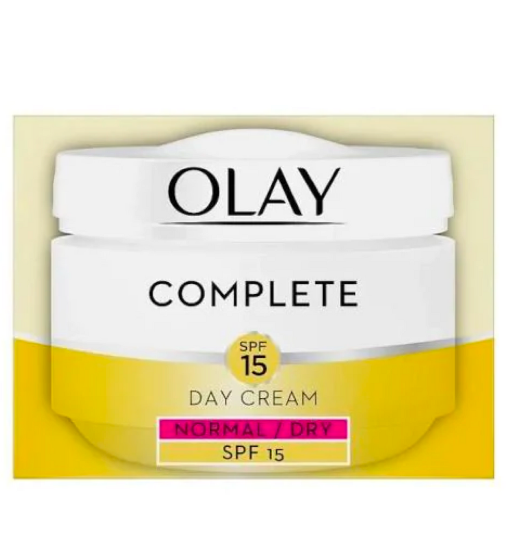 OLAY SPF15 NORMAL TO DRY COMPLETE DAY CREAM 50ML