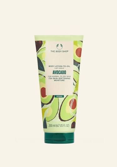 THE BODY SHOP BODY LOTION AVOCADO 200ML