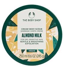 Body Shop Body Almond Milk Cream Body Scrub 250ml
