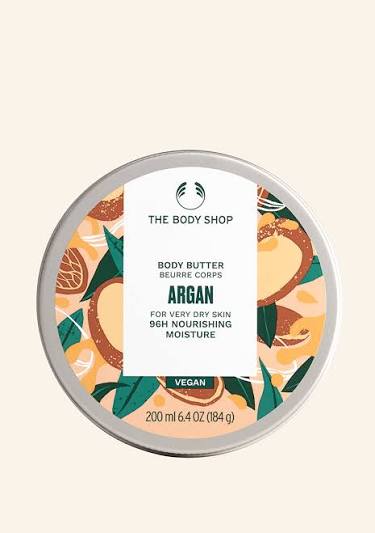 THE BODY SHOP ARGAN BODY BUTTER 200ML