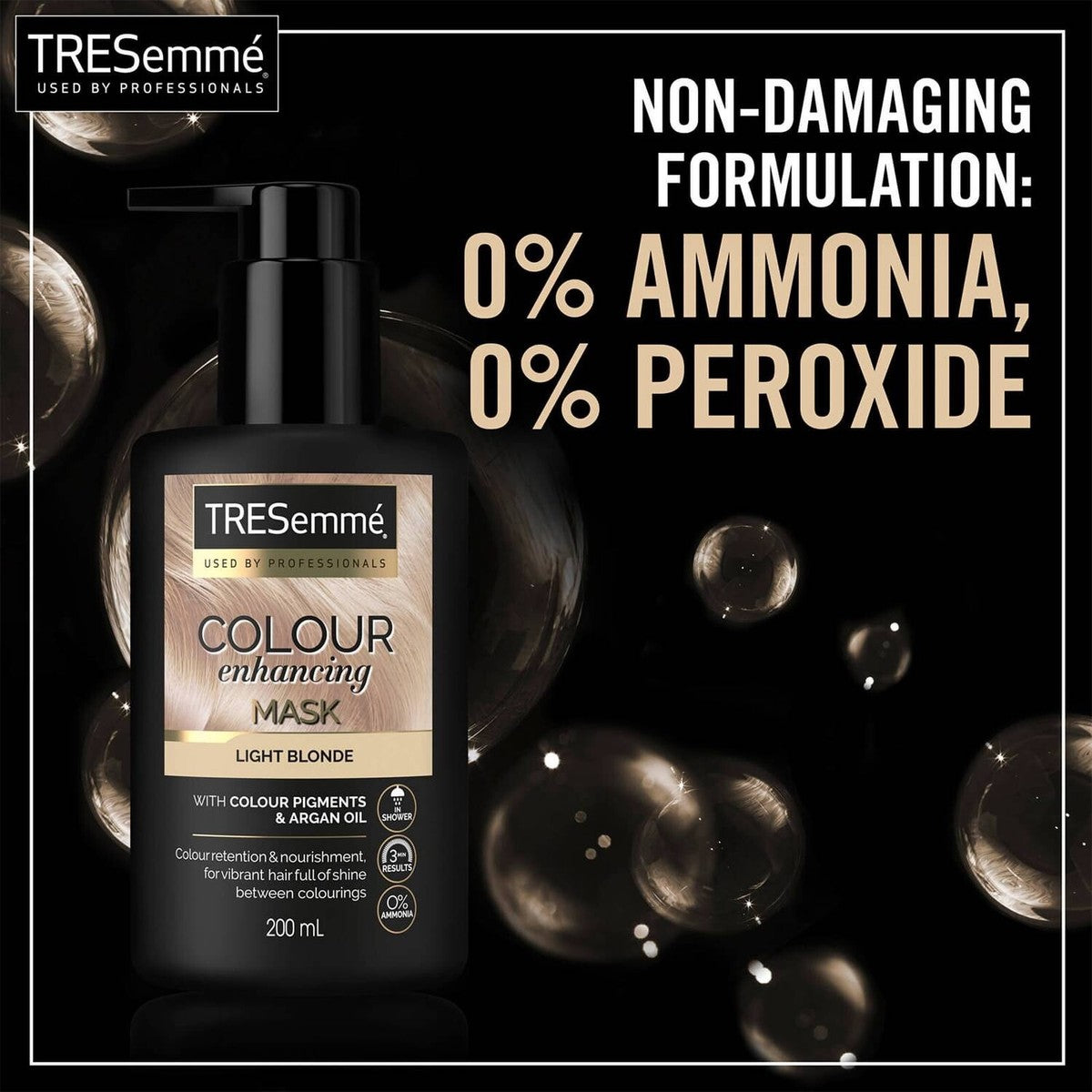Tresemme Light Blonde Pump Colour Enhancing Hair Mask 200ml