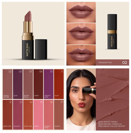 AMRIJ LIPSTICK DIVA MATTE