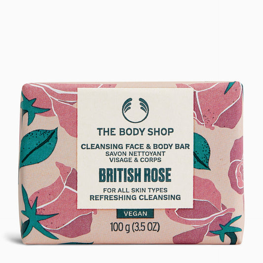 THE BODY SHOP SOAP BRITISH ROSE 100G