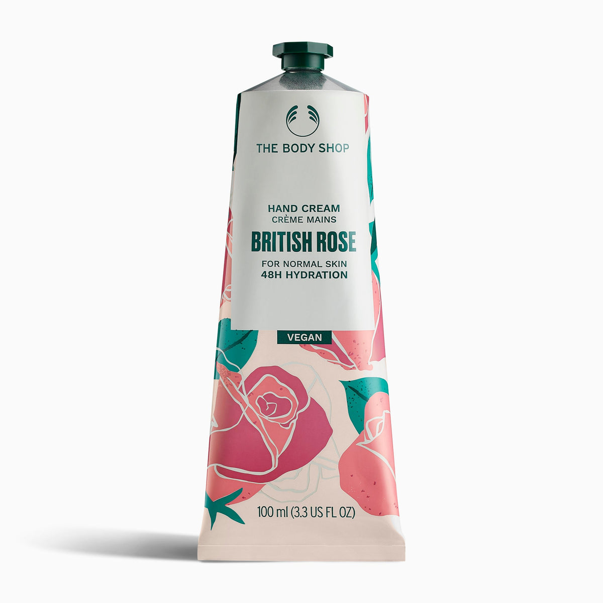 THE BODY SHOP BRITISH ROSE HAND CREAM 100ML