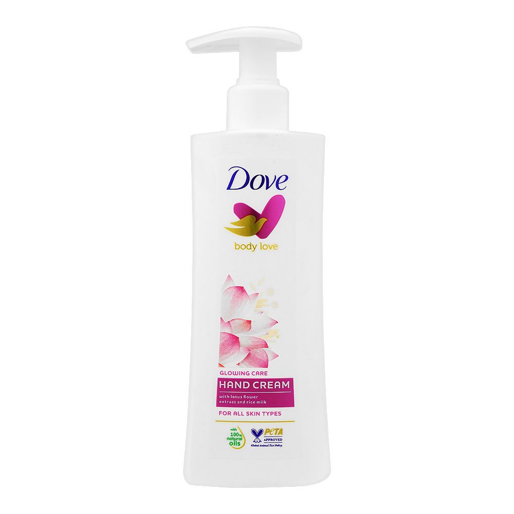 DOVE GLOWING CARE HAND CREAM 250ML