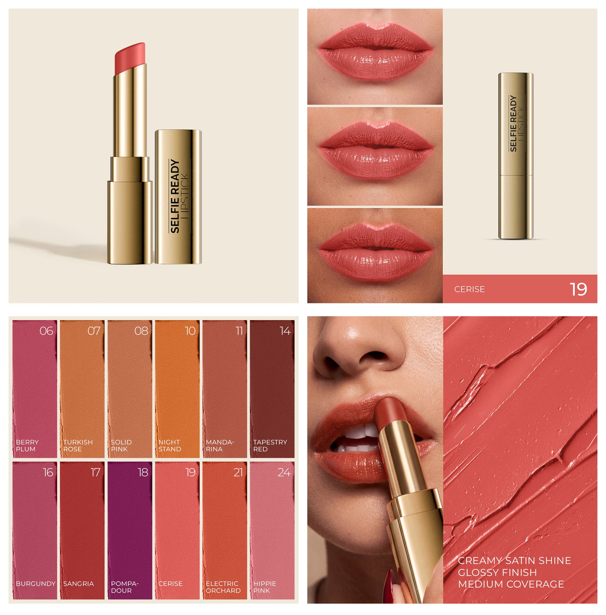 AMRIJ LIPSTICK SELFIE READY