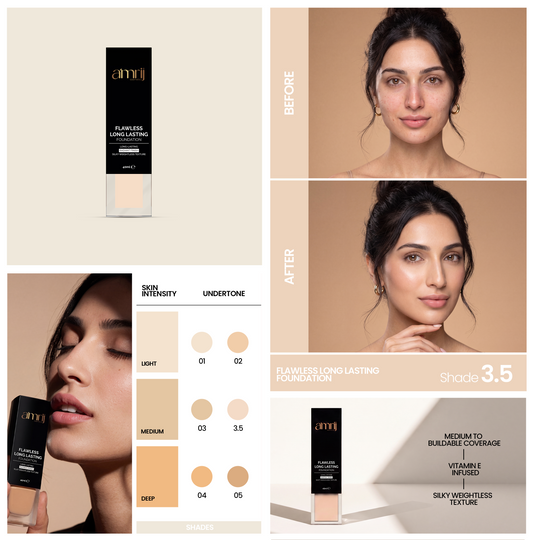 AMRIJ FDTN FLAWLESS LONG LASTING