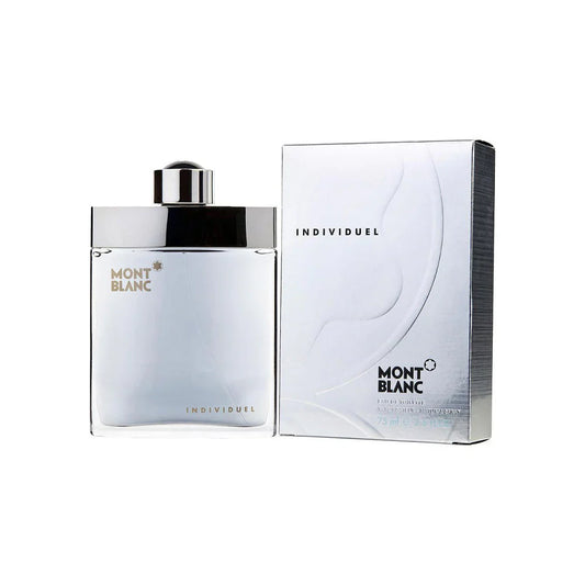 Mount Blanc Men Individual EDT Perfume 75ml | Sealing Wrap Missing; Packaging Box Intact; Liquid Quantity Verified