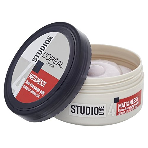 LOREAL STUDIO/L #4 MATT & MESSY WAX (JAR 150ML