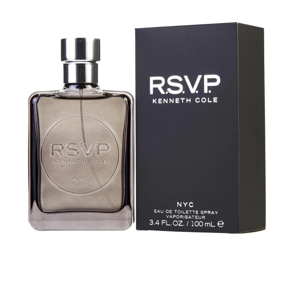 KENEETH COLE RSVP MEN PERFUME EDT 100ML (WITHOUT SHRINK WRAP )
