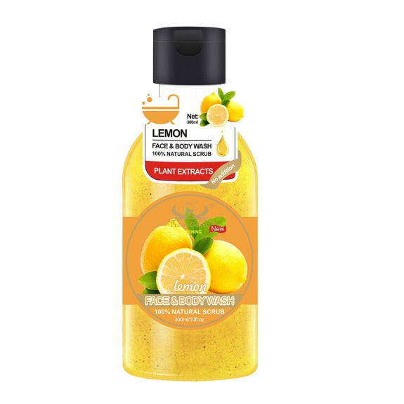PRETTY COWRY LEMON FACE & BODY WASH 300ML