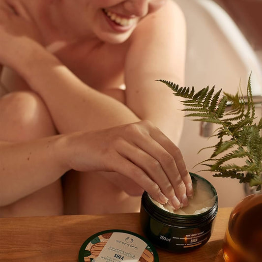The Body Shop Body Shea Sugar Body Scrub 50ml