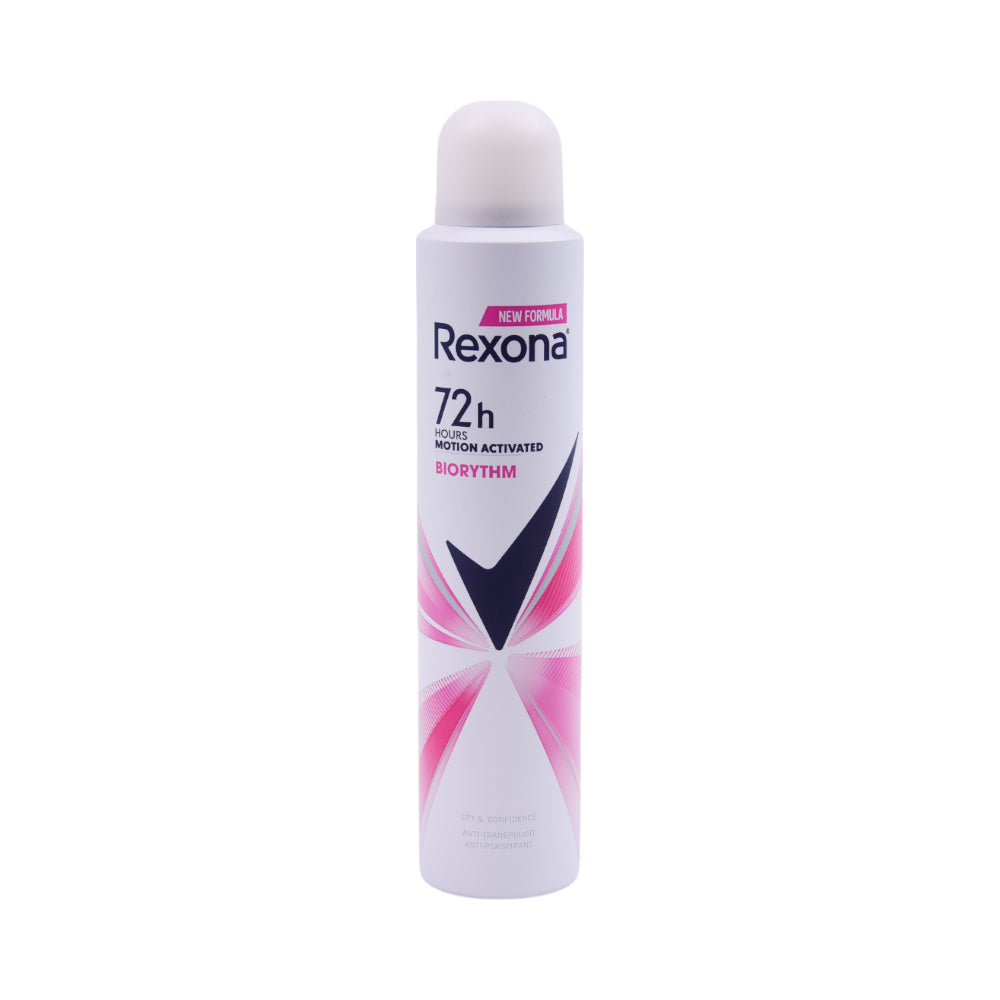 REXONA BIORYTHM WOMEN BODY SPRAY 200ML