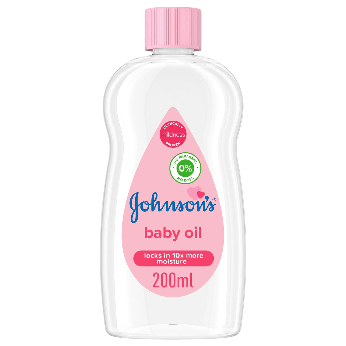 J&J BABY OIL (NEW PACK) 200ML