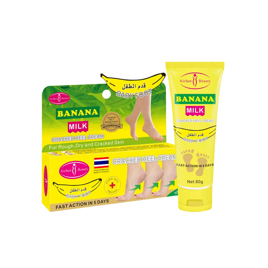 AICHUN BEAUTY  BANANA MIL CRACKED HEEL CREAM 80GM
