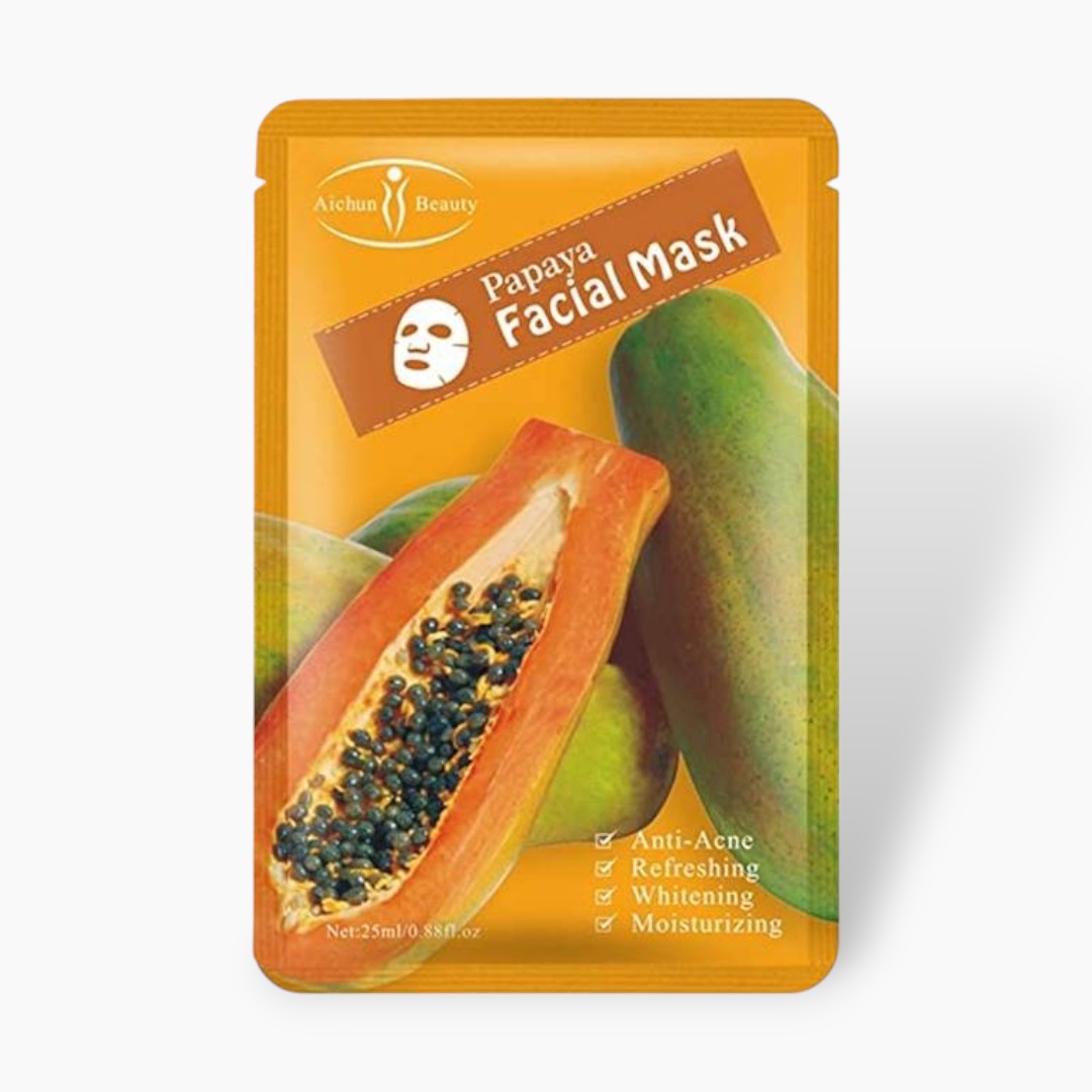 AICHUN BEAUTY #AC31917 PAPAYA MASK 1S 25ML