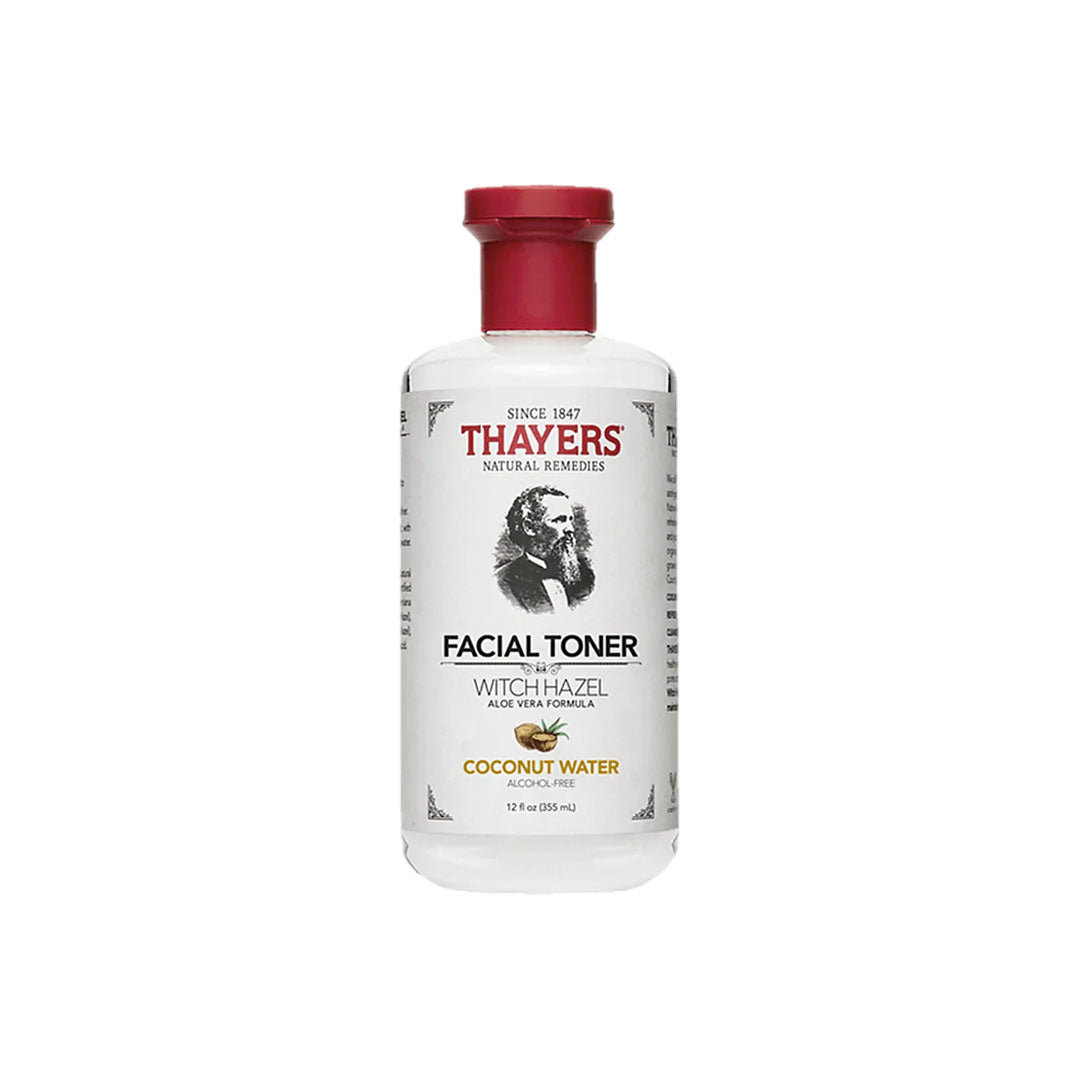 THAYERS WITCH HAZEL FACIAL TONER ALCOHOL FRE COCNUT WATER 35