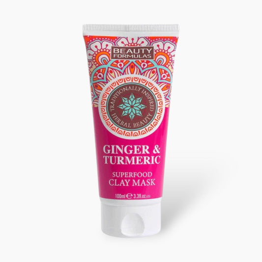 BEAUTY FORMULA GINGER & TURMERIC CLAY MASK 100ML