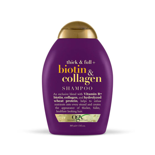 OGX BIOTIN & COLLAGEN THICK & FULL SHAMPOO 385ML