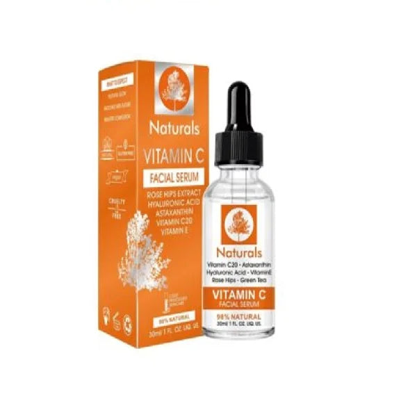 MOISTURIZING WHITENING FACE SERUM WITH VITAMIN C & NATURAL O