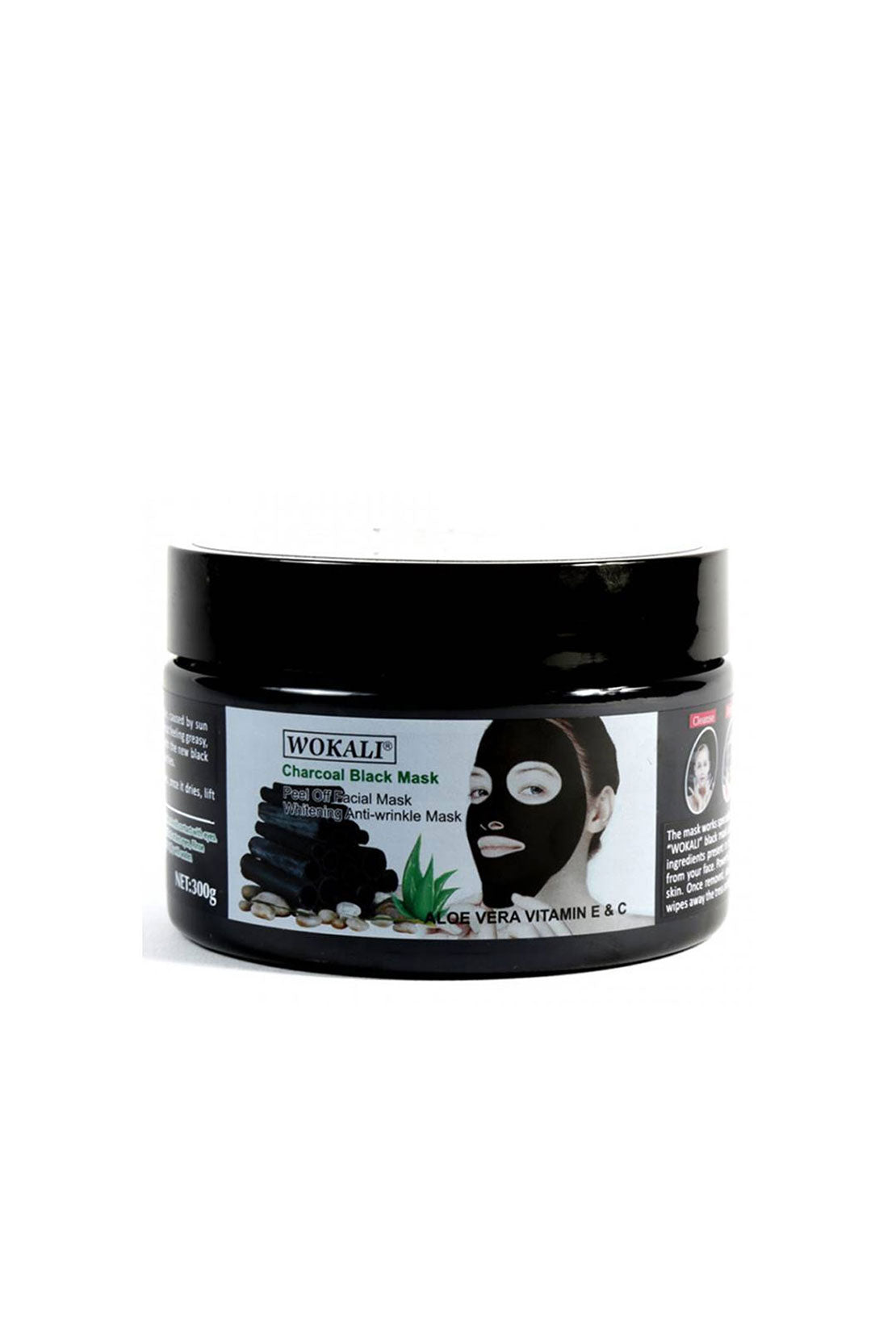 WOKALI CHARCOAL 463 BLACK PEEL OF MASK 60GM