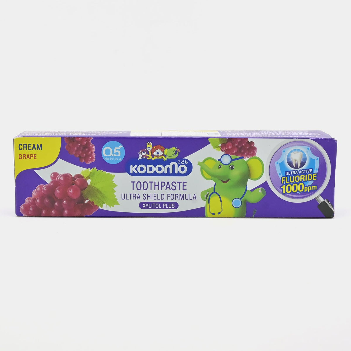 KODOMO GRAPE 0.5+ YRS CREAM TOOTH PASTE 65GM