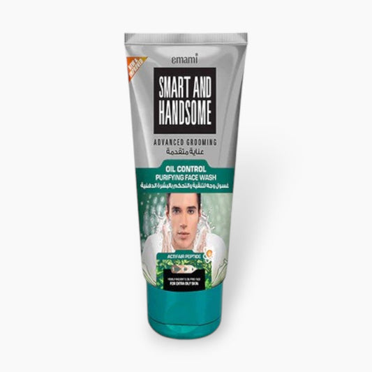 EMAMI SMART&HANDSOME OIL CNTRL PURFY FACE WASH 50G