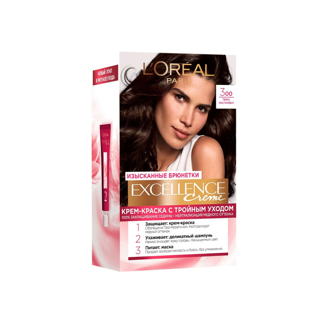 LOREAL HAIR COLOR 300 (EU)192ML
